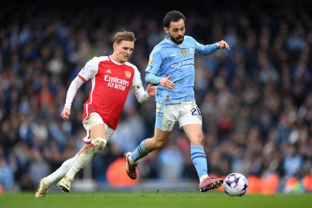Odegaard &amp; Bernardo Silva