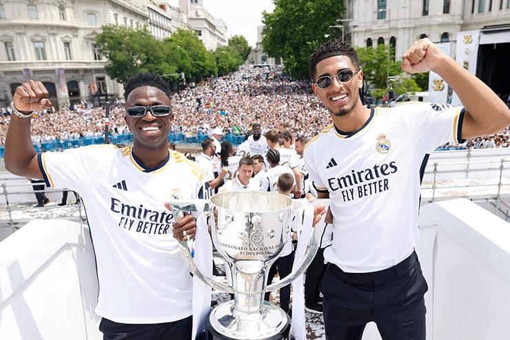 Vinicius và Bellingham tỏa sáng và từng đem về những danh hiệu lớn cho Real Madrid