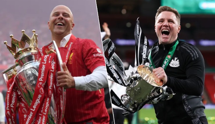Từ vị thế người hùng, Arne Slot - Eddie Howe giờ đang là "tội đồ" của Liverpool và Newcastle