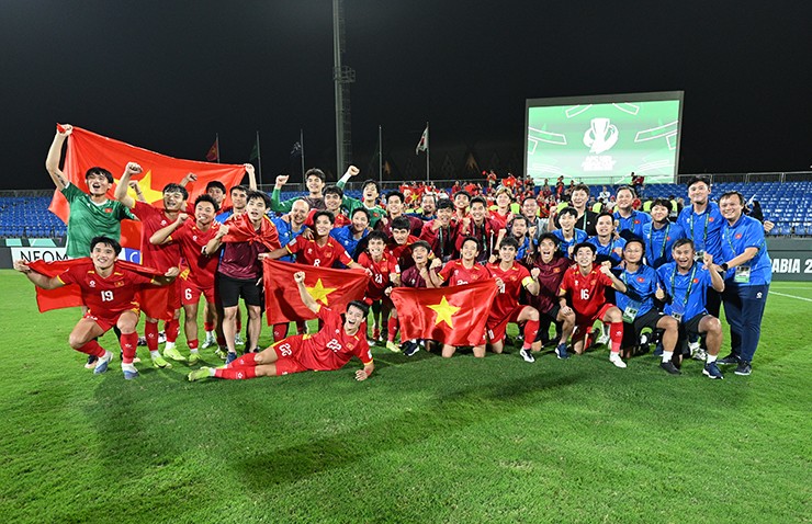 U23 Việt Nam đạt thành tích ngoài mong đợi ở giải U23 châu Á 2026.